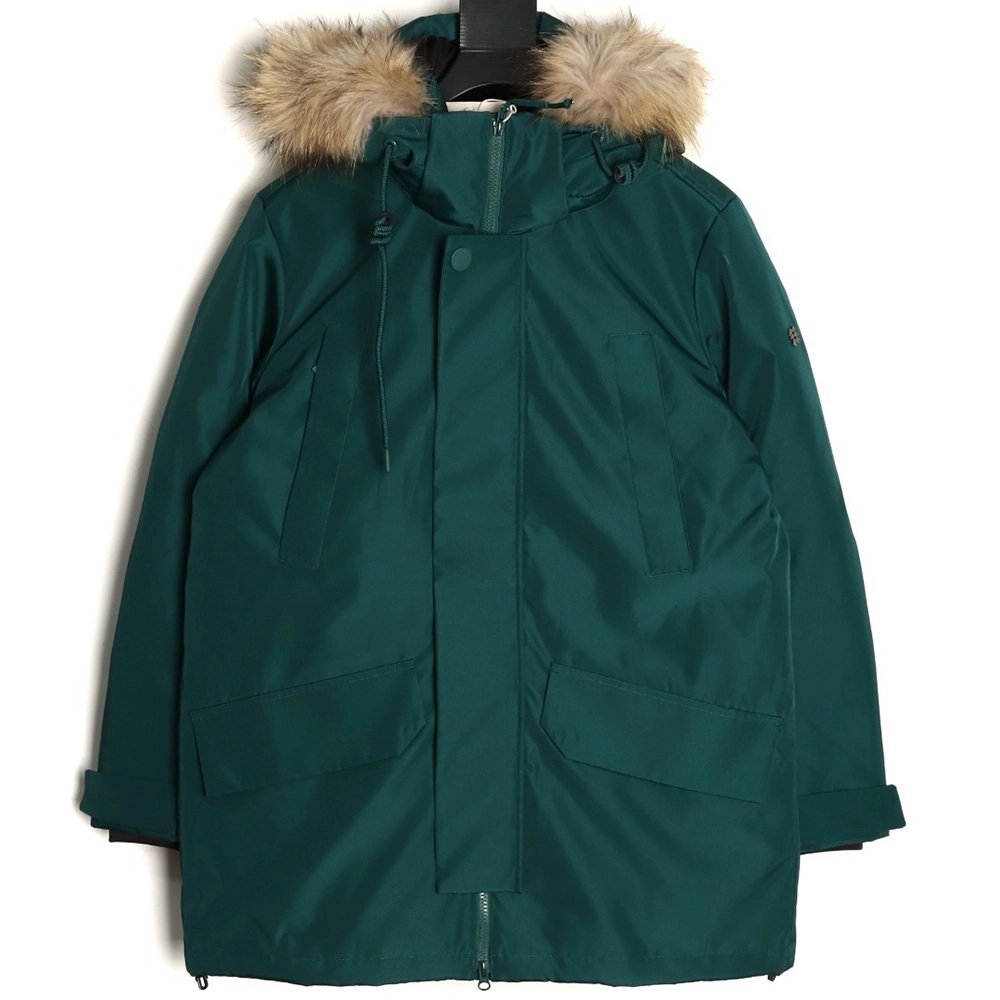 Kolon Sport White Goose Down Mid-Length Jacket TSK2,Kolon