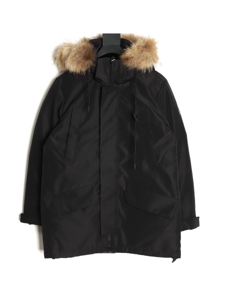 Kolon Sport White Goose Down Mid-Length Jacket TSK3,Kolon