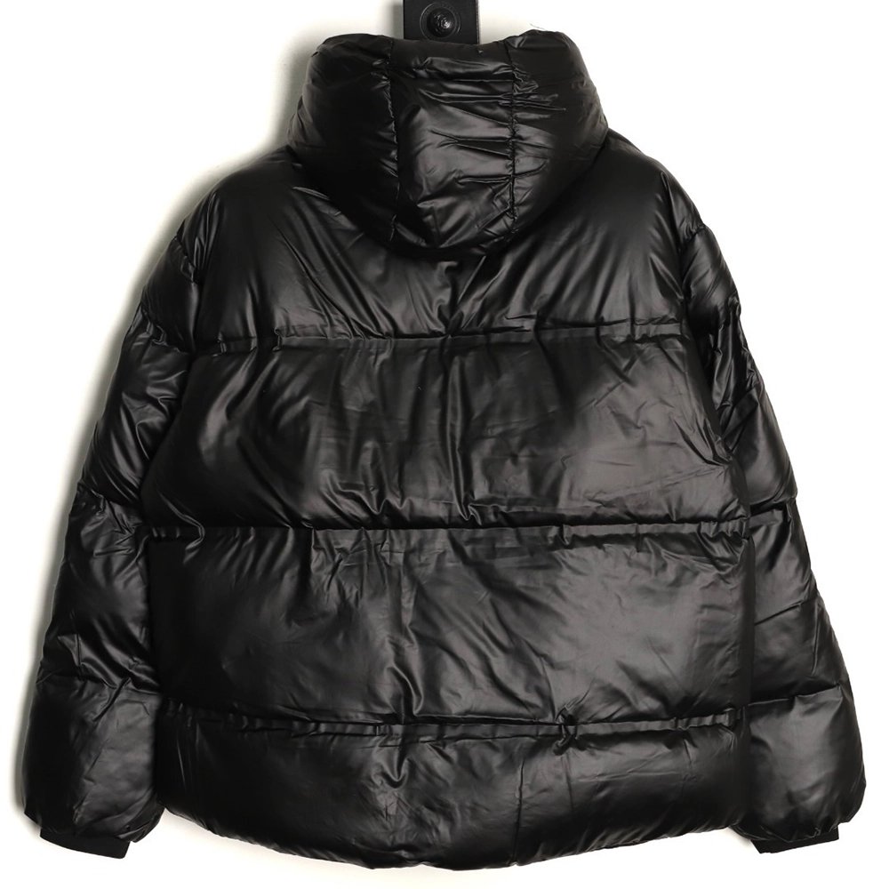Prada red stripe down jacket,Prada