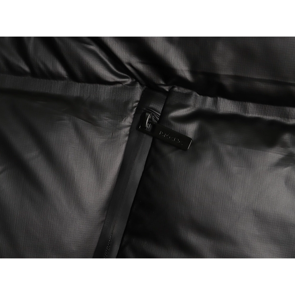 Prada red stripe down jacket,Prada