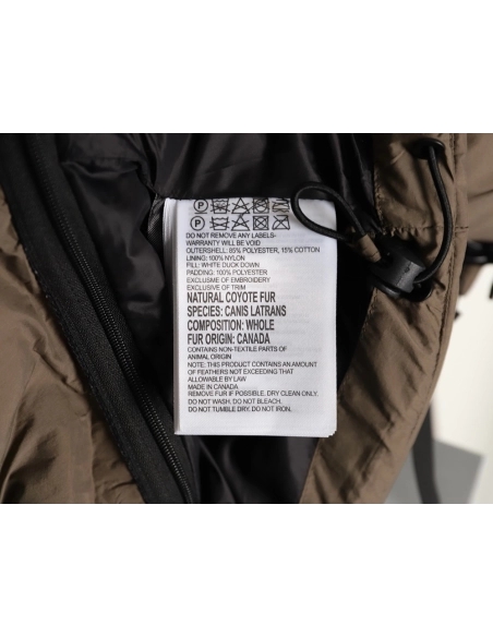 Canada Goose Black Label Embroidered Hooded Down Jacket,canada goose