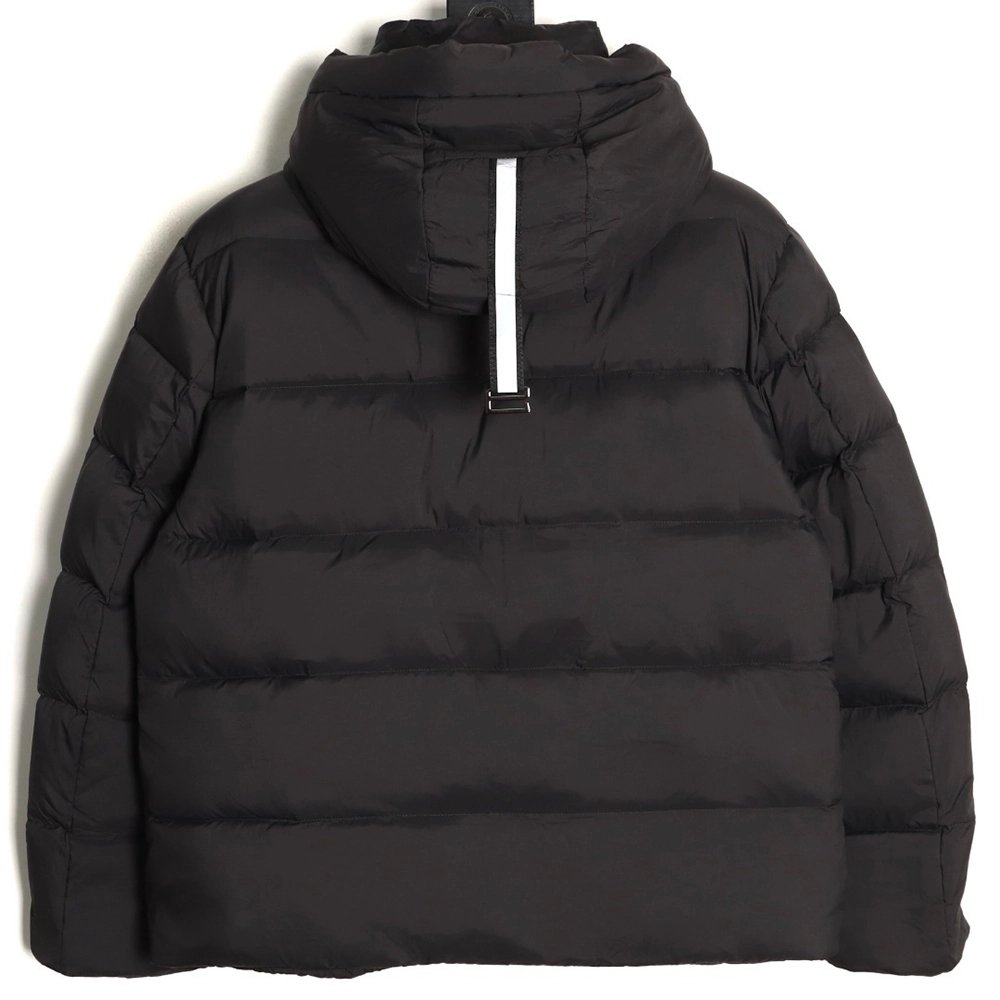 Canada Goose Black Label Embroidered Hooded Down Jacket TSK1,canada goose