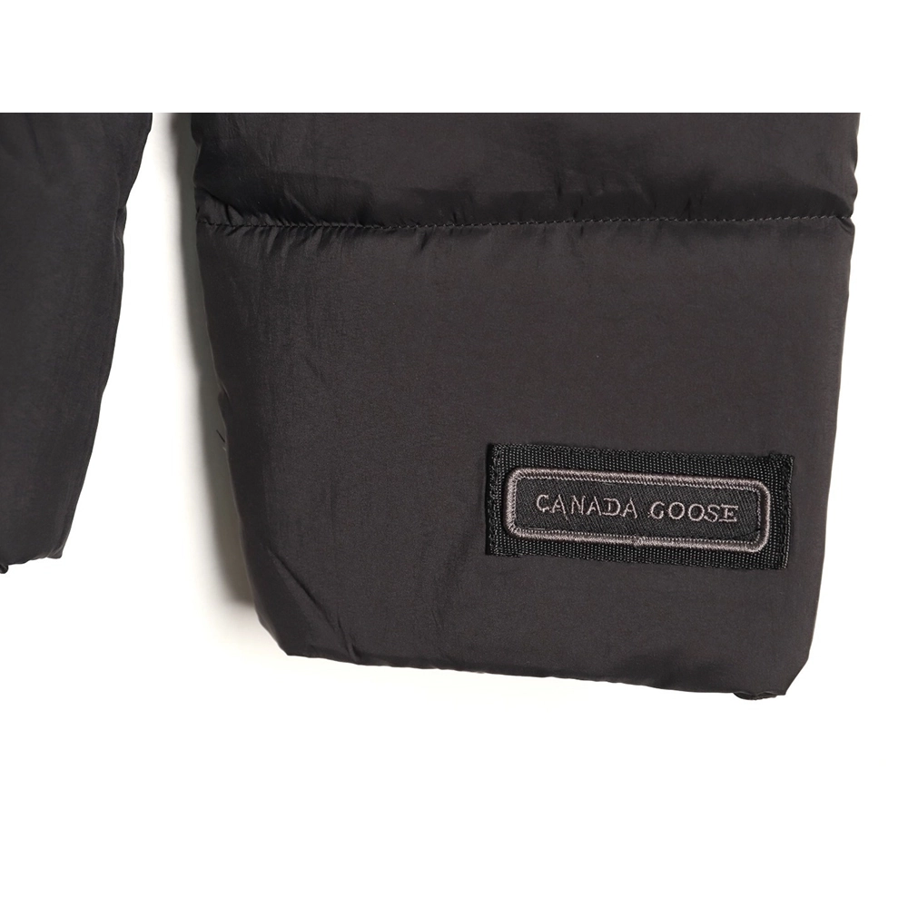 Canada Goose Black Label Embroidered Hooded Down Jacket TSK1,canada goose