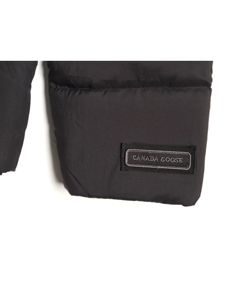 Canada Goose Black Label Embroidered Hooded Down Jacket TSK1,canada goose