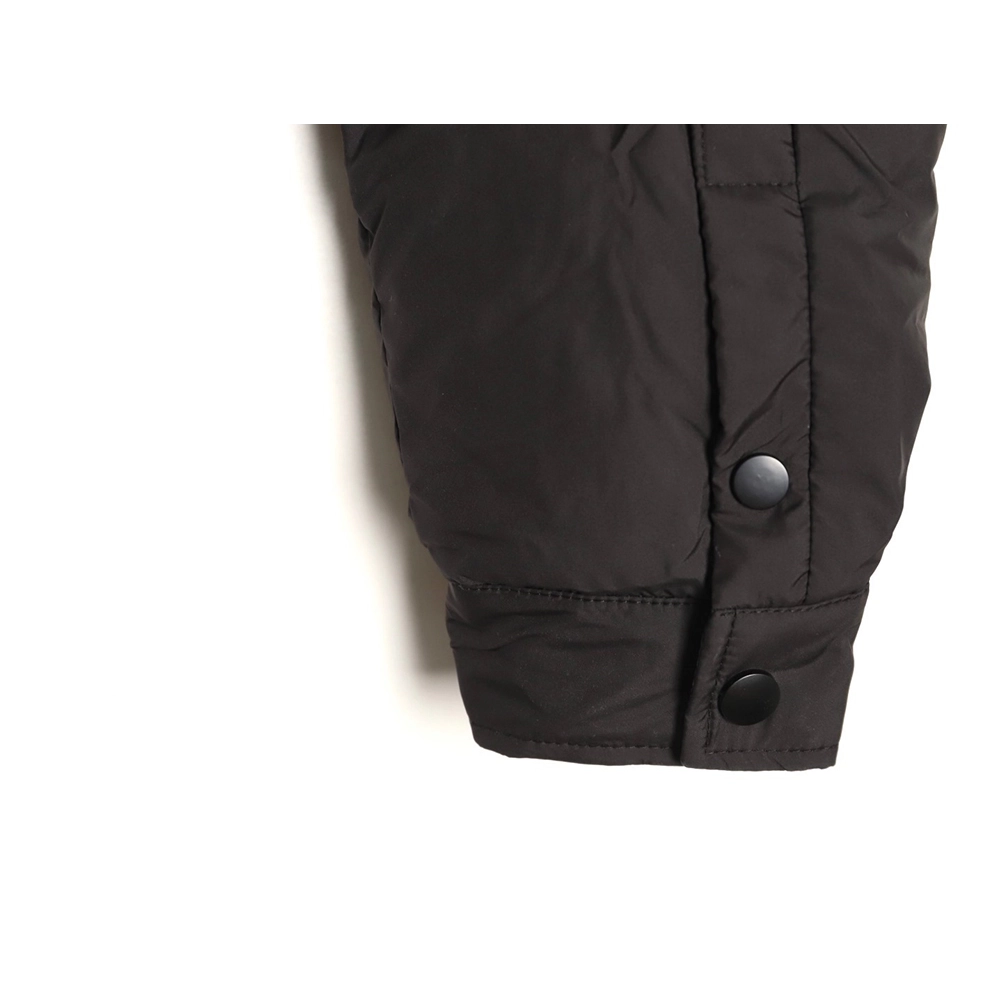 Prada Womens Triangle Logo Stand Collar Down Jacket TSK1,Prada