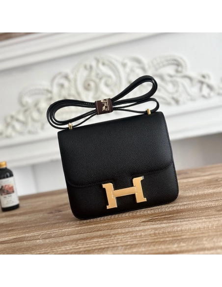 Hermes Constance 19 Noir Black Shoulder Bags H083905 19cm,Hermes Bags