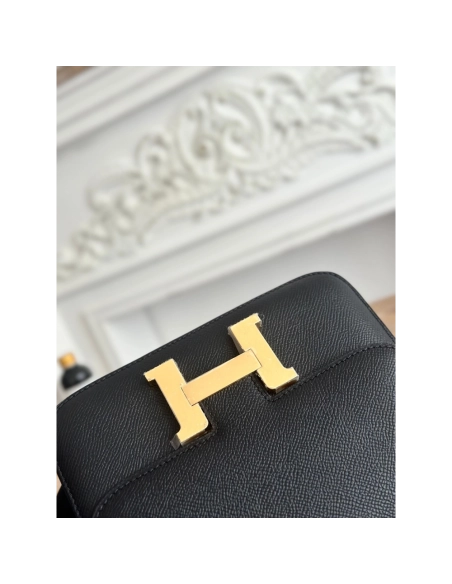 Hermes Constance 19 Noir Black Shoulder Bags H083905 19cm,Hermes Bags