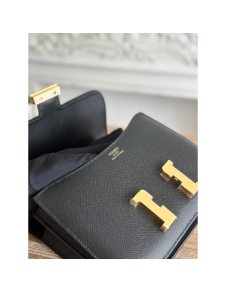 Hermes Constance 19 Noir Black Shoulder Bags H083905 19cm,Hermes Bags