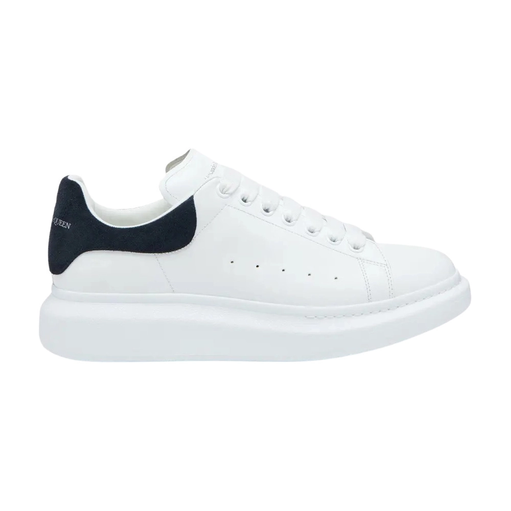 Alexander McQueen Oversized Sneaker White Blue Grey,ALEXANDER MCQUEEN