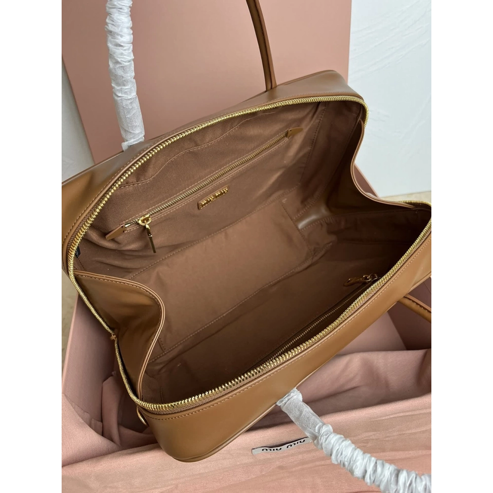 Miu Miu Leather Bow Bags 5BB117 34.5X12X23cm,Miu Miu Bags
