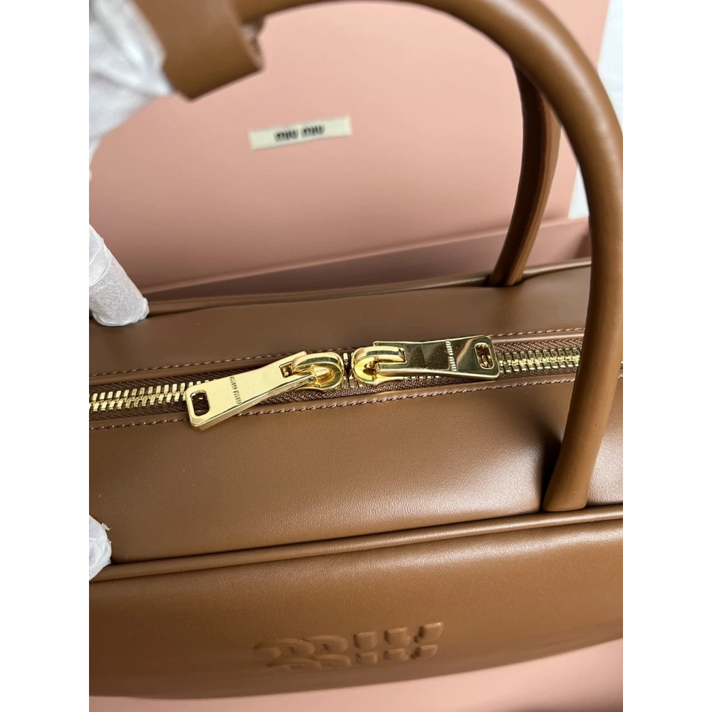 Miu Miu Leather Bow Bags 5BB117 34.5X12X23cm,Miu Miu Bags