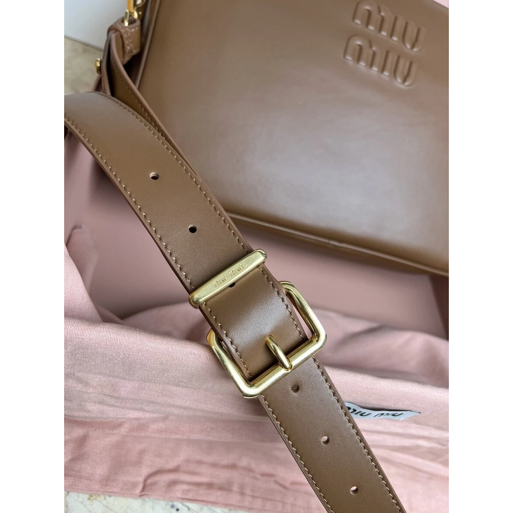 Miu Miu Leather Bow Bags 5BB117 34.5X12X23cm,Miu Miu Bags