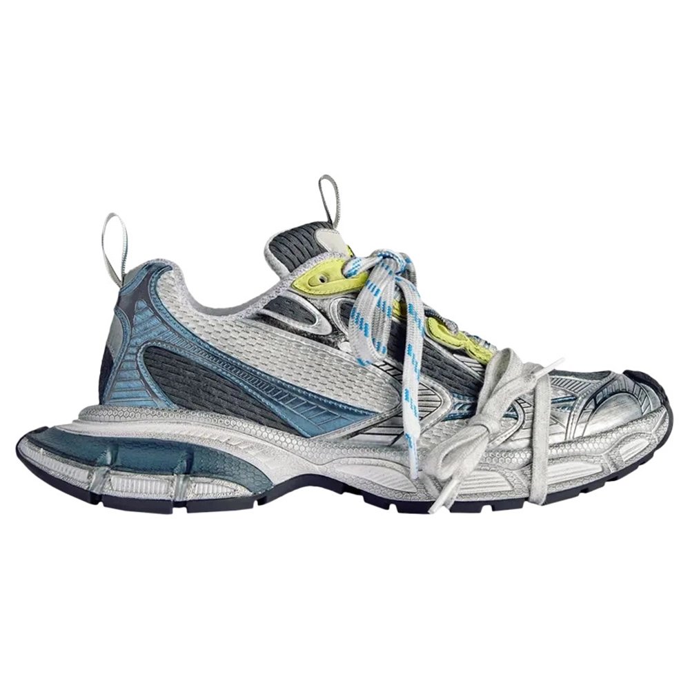 Balenciaga 3XL Sneaker Worn-Out - White Blue Yellow,BALENCIAGA 3XL SNEAKER