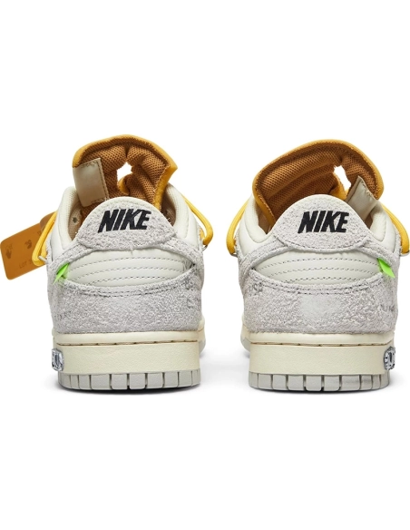 OffWhite x Dunk Low Lot 39 of 50,Dunk SB,NIKE SHOES Reps