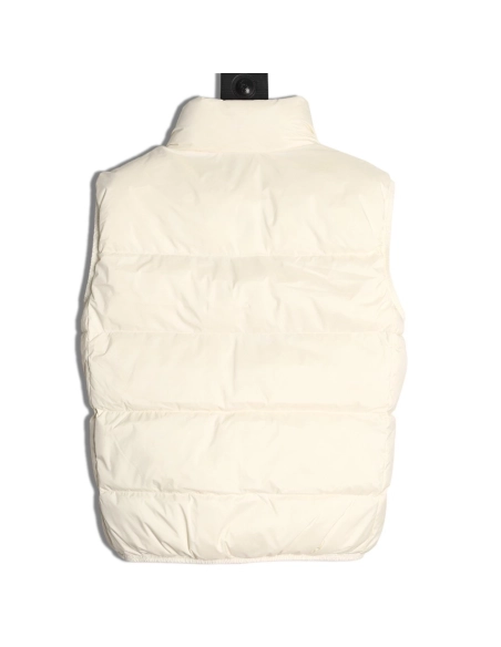 Moncler Alma Large Logo Down Vest,Moncler