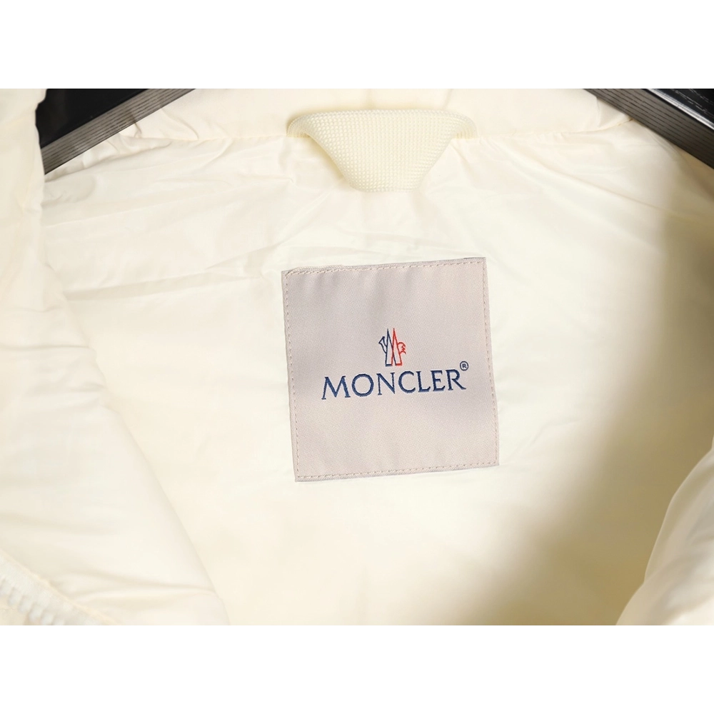 Moncler Alma Large Logo Down Vest,Moncler