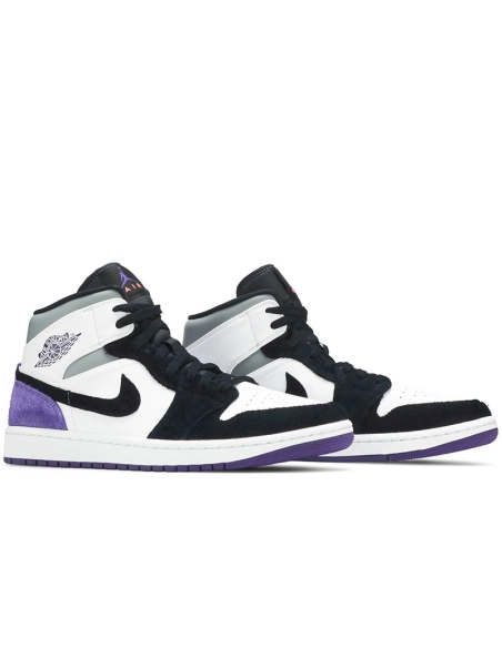 AIR JORDAN 1 MID SE VARSITY PURPLE 852542 105,AIR JORDAN 1 MID,Air Jordan