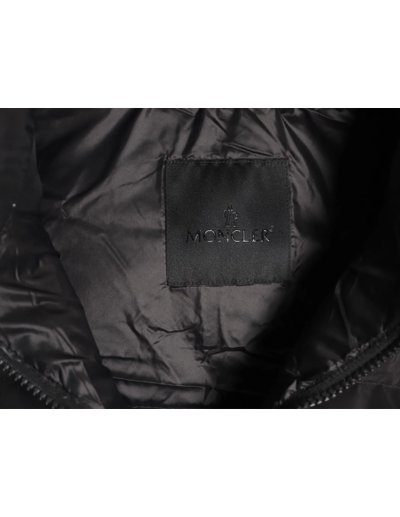 Moncler Alma Large Logo Down Vest TSK1,Moncler