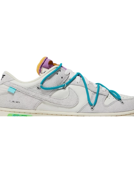 OffWhite x Dunk Low Lot 36 of 50,Dunk SB,NIKE SHOES Reps
