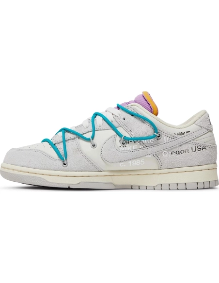 OffWhite x Dunk Low Lot 36 of 50,Dunk SB,NIKE SHOES Reps