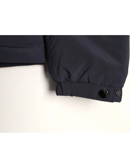 Moncler Pocket Logo Hooded Down Jacket,Moncler