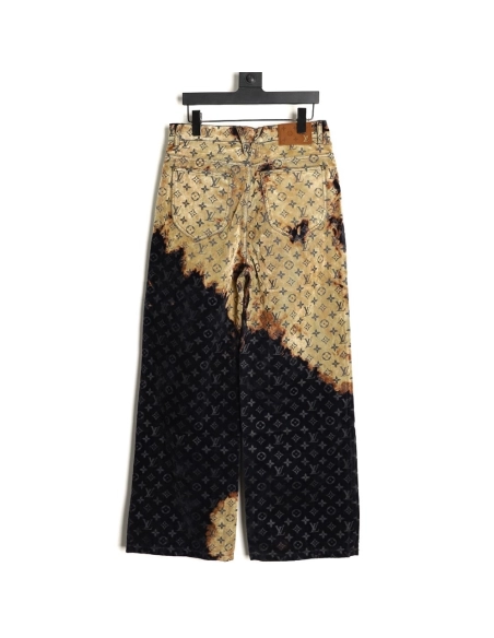 Louis Vuitton Campfire Flocked Jeans,Louis Vuitton