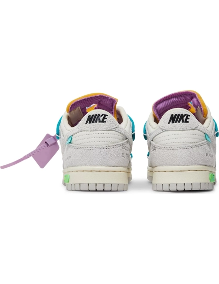 OffWhite x Dunk Low Lot 36 of 50,Dunk SB,NIKE SHOES Reps