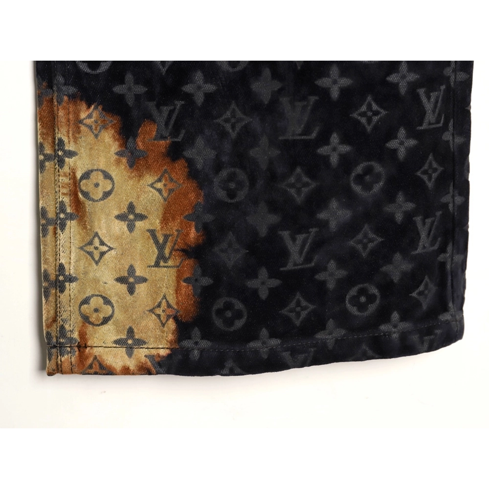 Louis Vuitton Campfire Flocked Jeans,Louis Vuitton