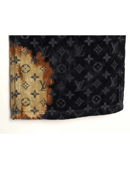 Louis Vuitton Campfire Flocked Jeans,Louis Vuitton