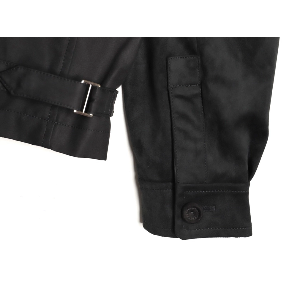 Dior rectangular logo lambskin leather jacket,Dior