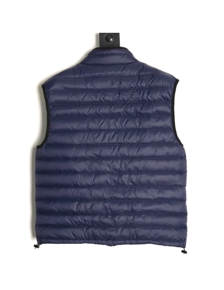 Miu Miu Letter Embroidered Rib Down Vest,Miu Miu