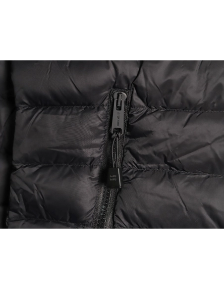 Miu Miu letter embroidered hooded down jacket TSK1,Miu Miu