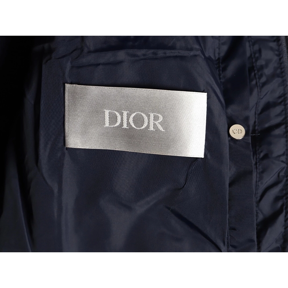 Dior patchwork jacquard knit stand collar down jacket TSK1,Dior