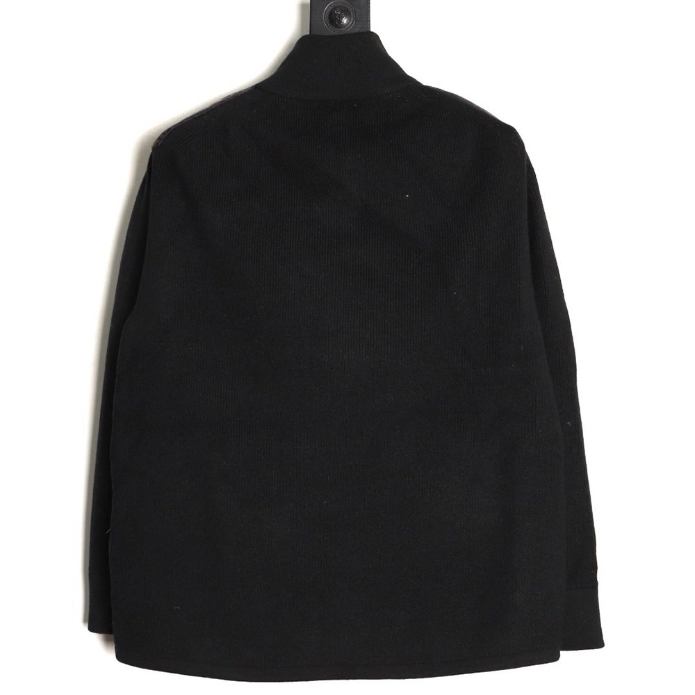 Dior patchwork jacquard knit stand collar down jacket TSK2,Dior