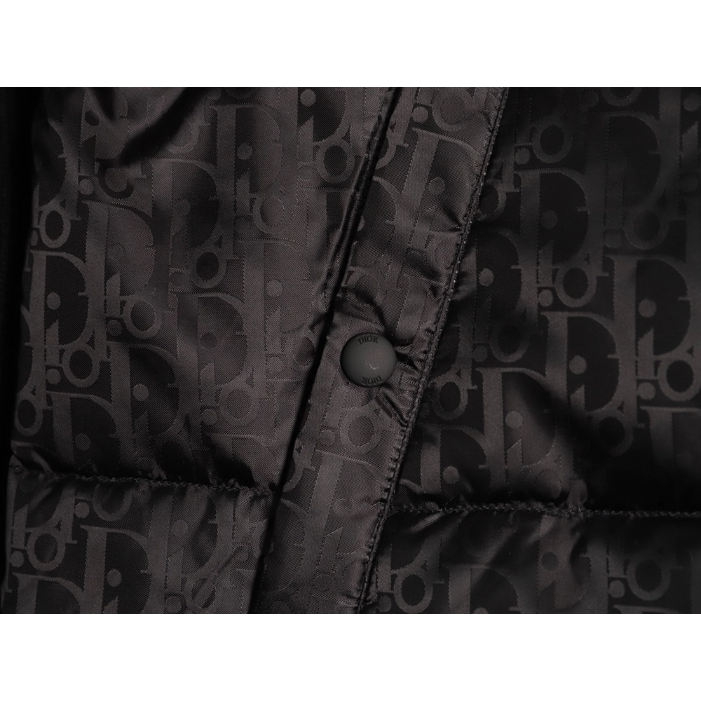 Dior patchwork jacquard knit stand collar down jacket TSK2,Dior