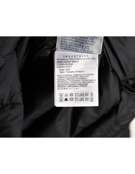 Moncler Black Label Leather Zippered Stand Collar Down Jacket,Moncler