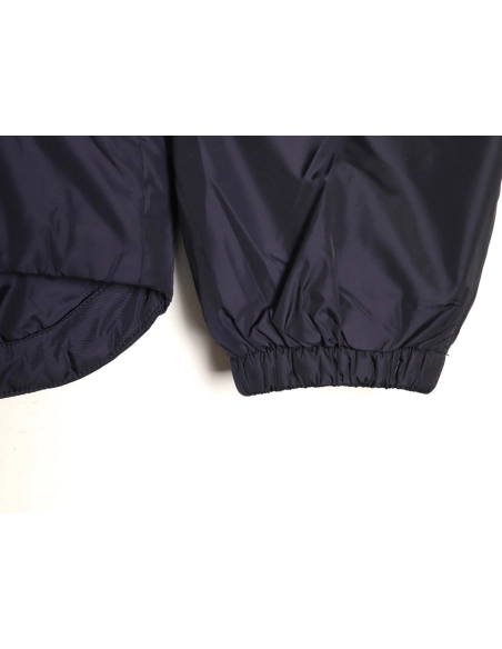 Prada double-pocket fleece hooded down jacket,Prada