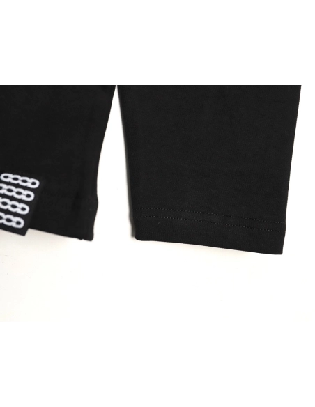 Good Brand Pearl Letter Taped Long-Sleeve T-Shirt,Good Brand