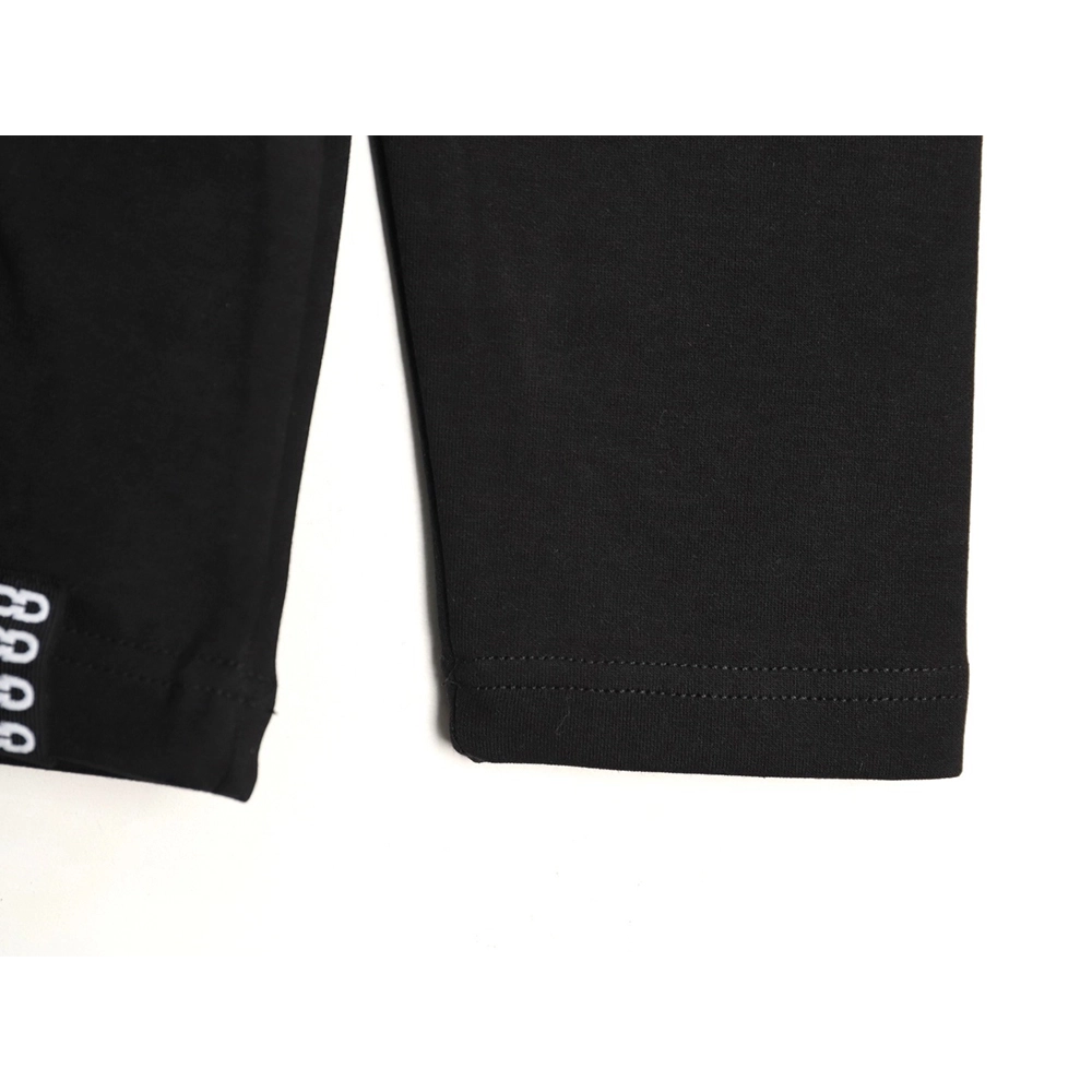 Good Brand Pearl Letter Taped Long-Sleeve T-Shirt TSK1,Good Brand
