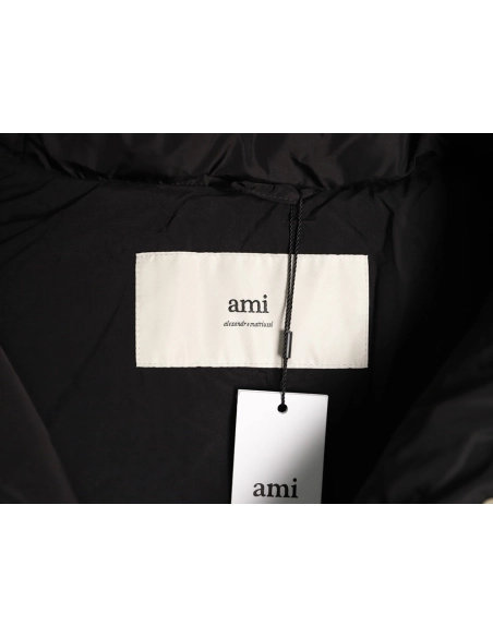 Ami Heart Embossed Down Jacket,Ami
