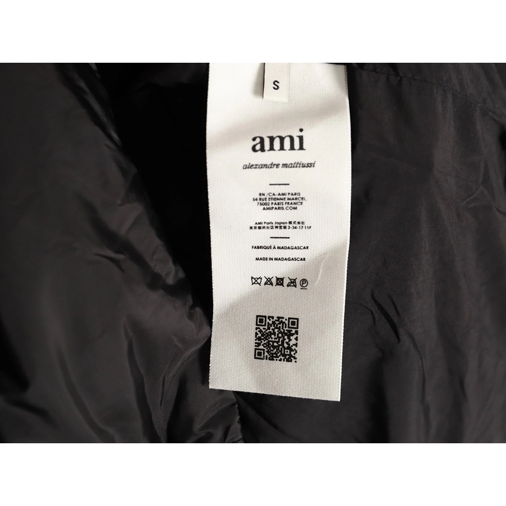 Ami Heart Embossed Down Jacket,Ami