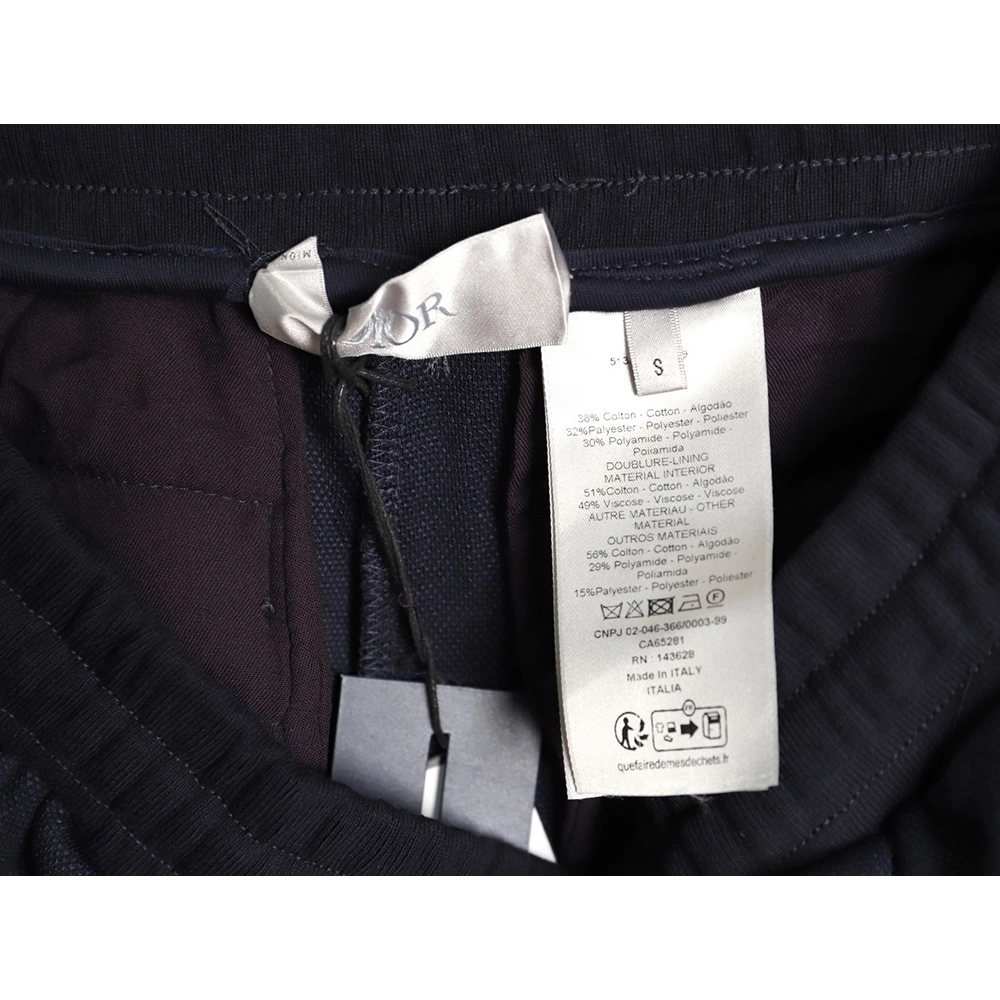 Dior Oblique Embossed Webbing Trousers,Dior