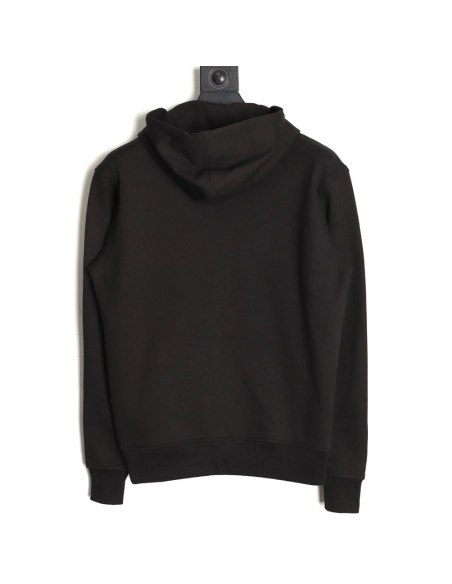 Ami Paris Heart Embroidered Zip-Up Hooded Jacket TSK2,Ami