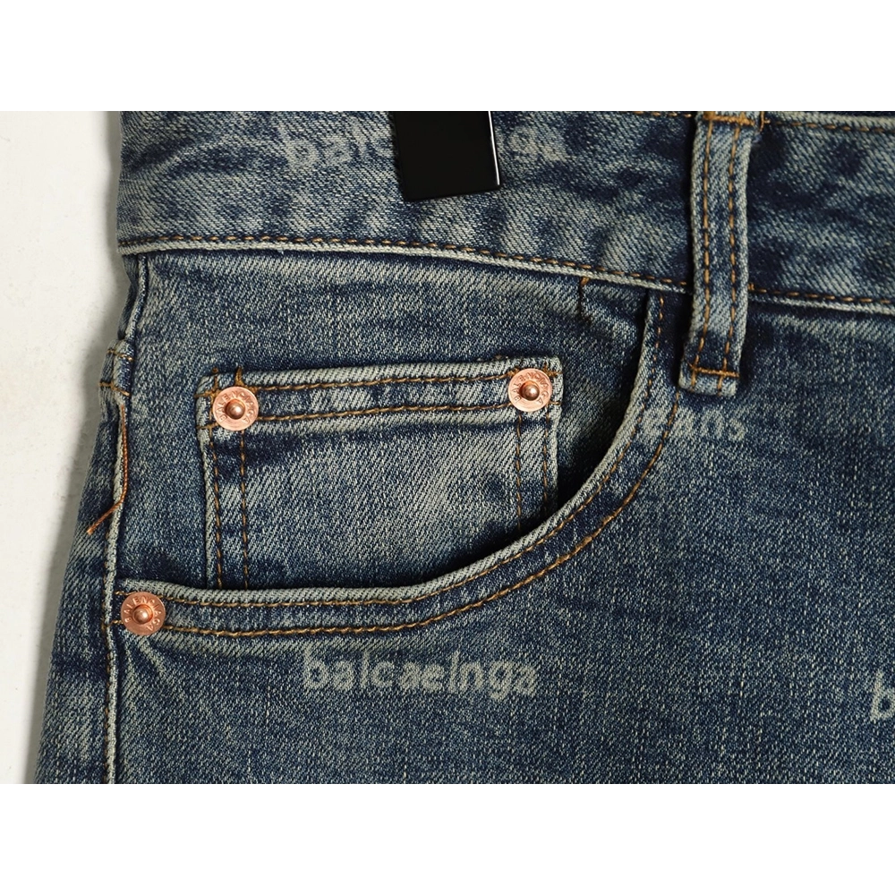 Balenciaga all-over logo jeans,Balenciaga