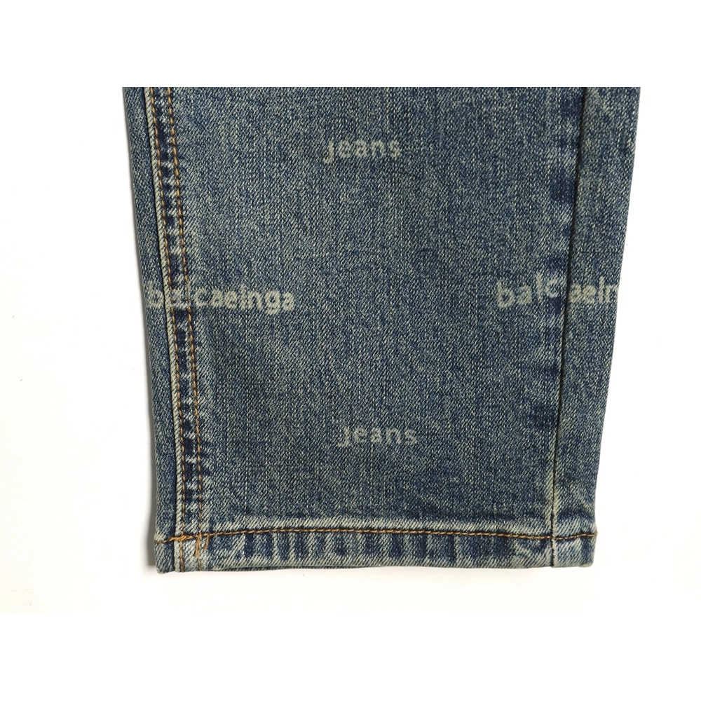 Balenciaga all-over logo jeans,Balenciaga