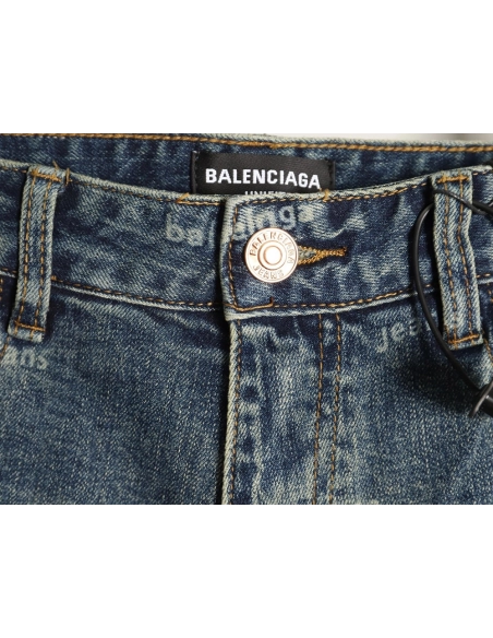 Balenciaga all-over logo jeans,Balenciaga