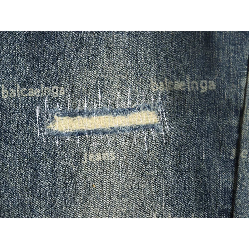 Balenciaga all-over logo jeans,Balenciaga