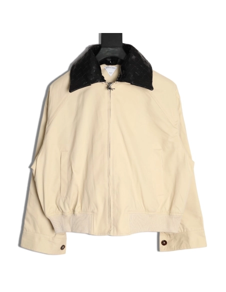 Bottega Veneta woven lambskin collar jacket,Bottega Veneta