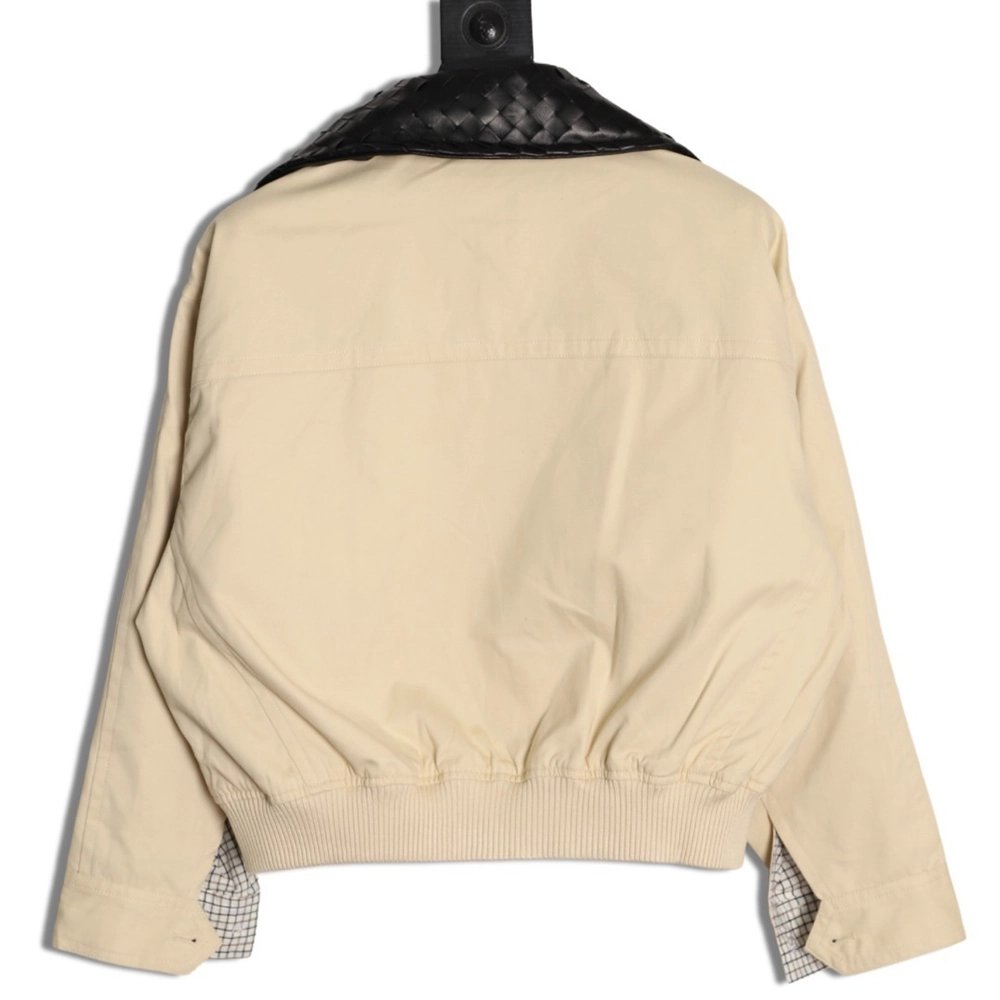 Bottega Veneta woven lambskin collar jacket,Bottega Veneta