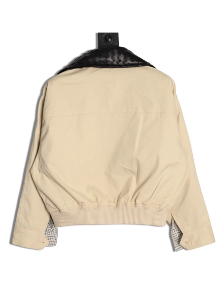 Bottega Veneta woven lambskin collar jacket,Bottega Veneta